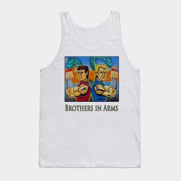 Double Dragon Tank Top by sapanaentertainment